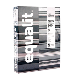 Papel Fotocopia Equalit Carta Multiuso 75 g 500 Hojas